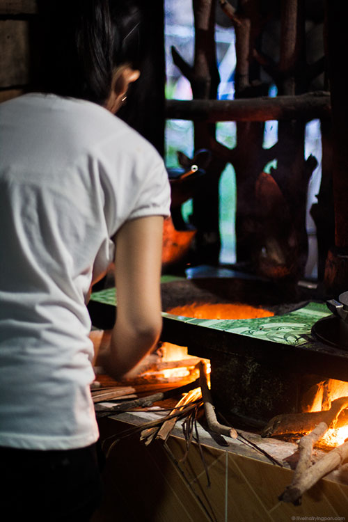 Homestay - Backyard Travels - Mekong Delta - Vietnam - wood-fired stove