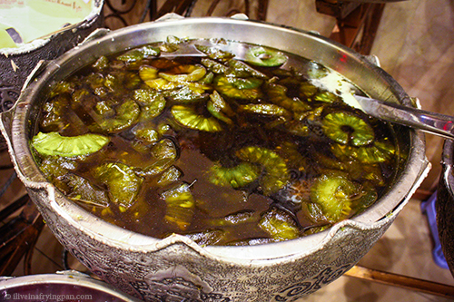 Pickled kiwis - Shiraz Iran