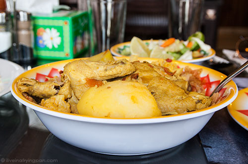 Thareed Djaj - chicken gravy with crumbled bread - Jawareh Traditional Restaurant - Emirati food - Qusais - Dubai