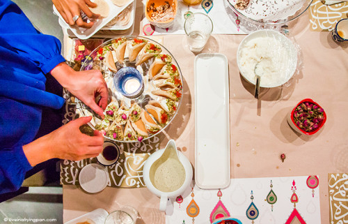 Making ataif - Lets Talk Food Dubai - Cooking Class - Iftar Ramadan - Dubai 