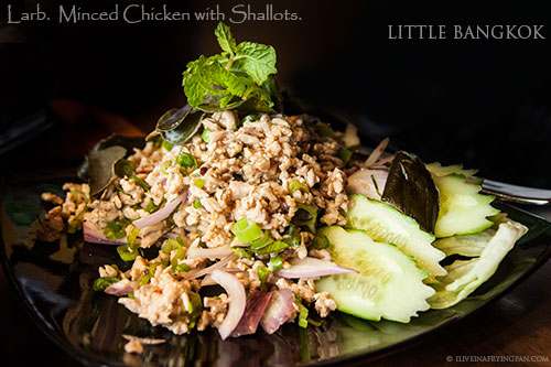 Minced chicken with lemongrass - Little Bangkok - Thai Restaurant - Oud Metha Dubai