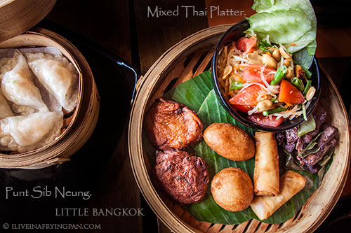 Mixed Thai Platter - Little Bangkok - Thai Restaurant - Oud Metha Dubai