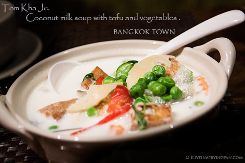Thai Coconut soup -  - Bangkok Town - Thai Restaurant - Abu Hail Dubai